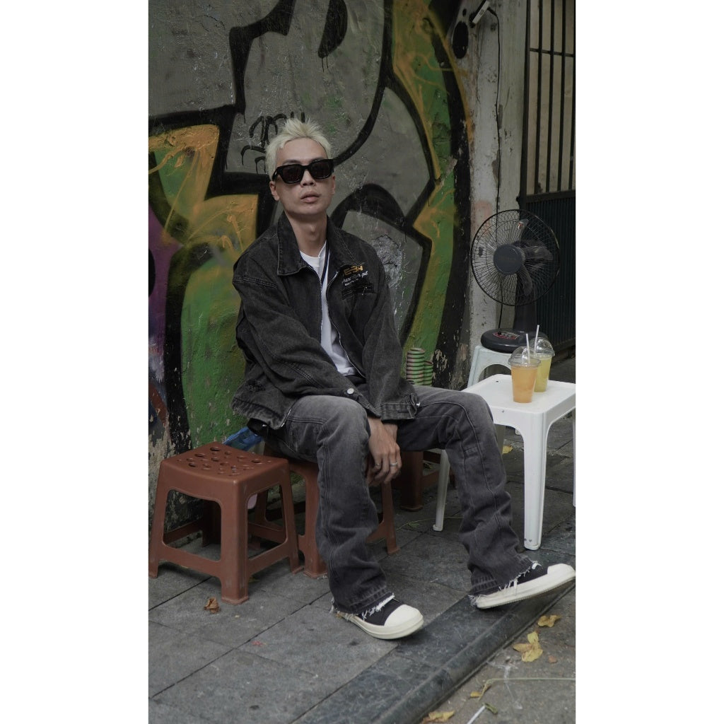 DEBA Studio Premium Boxy Denim Jacket