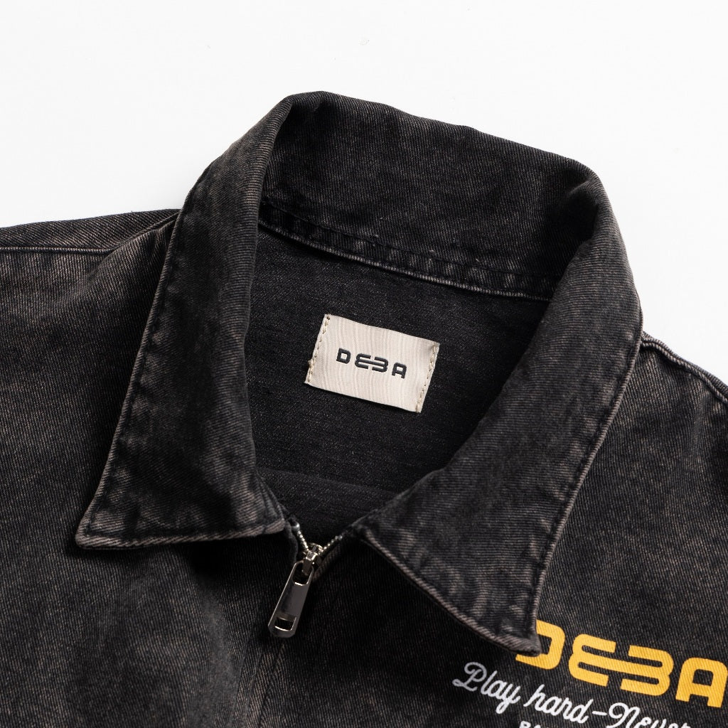 DEBA Studio Premium Boxy Denim Jacket