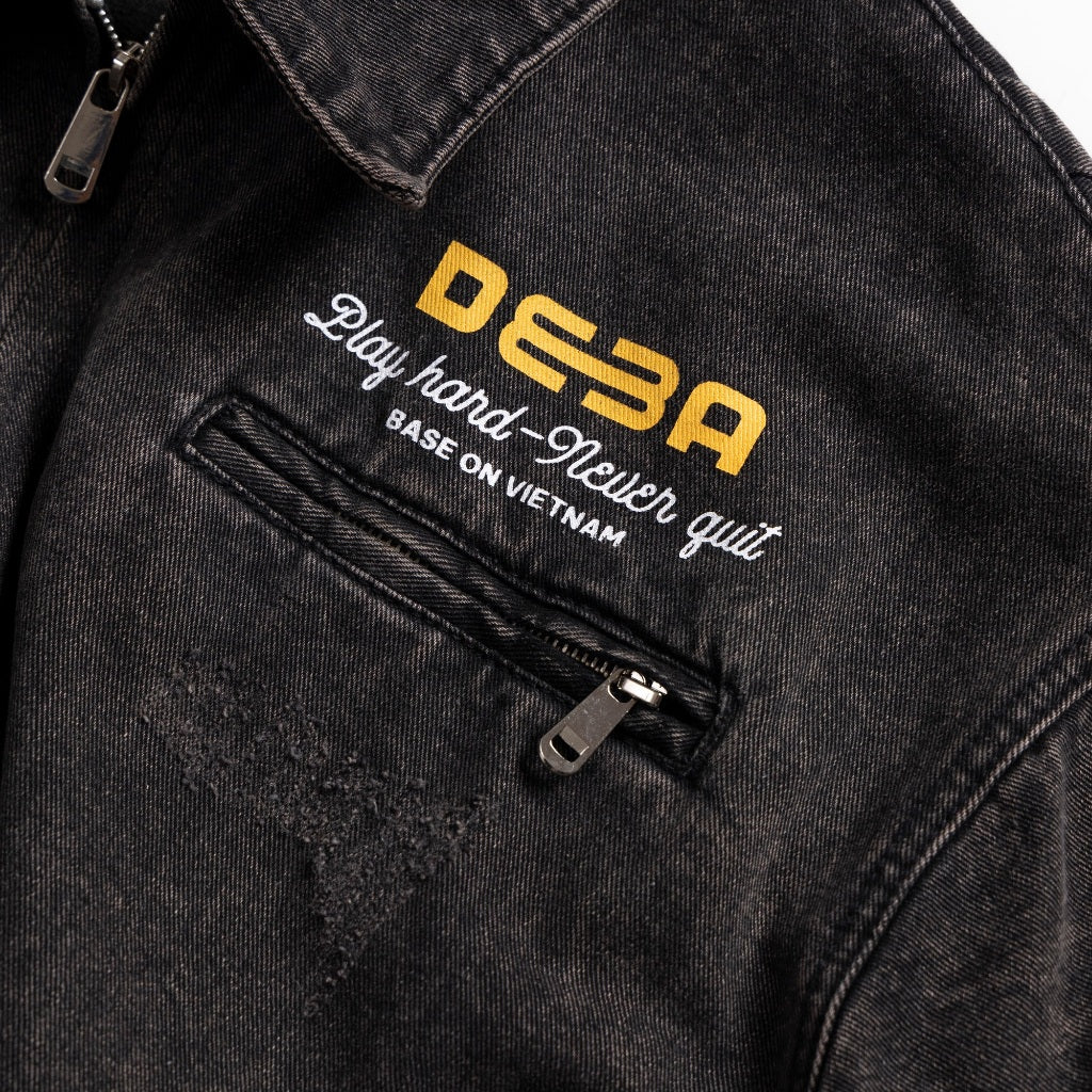 DEBA Studio Premium Boxy Denim Jacket