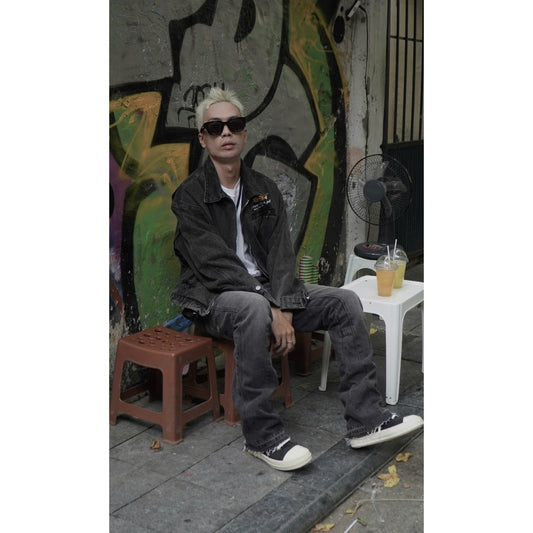 DEBA Studio Premium Boxy Denim Jacket