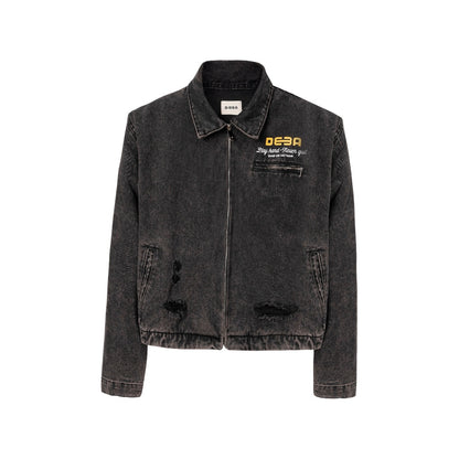 DEBA Studio Premium Boxy Denim Jacket